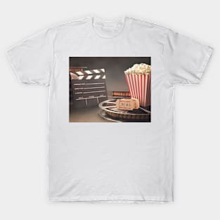 Movie objects, illustration (F010/7797) T-Shirt